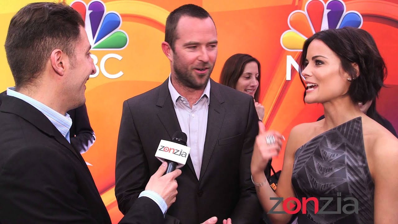 Jaimie Alexander & Sullivan Stapleton at the NBC Upfront with BTVRtv's Arthur Kade