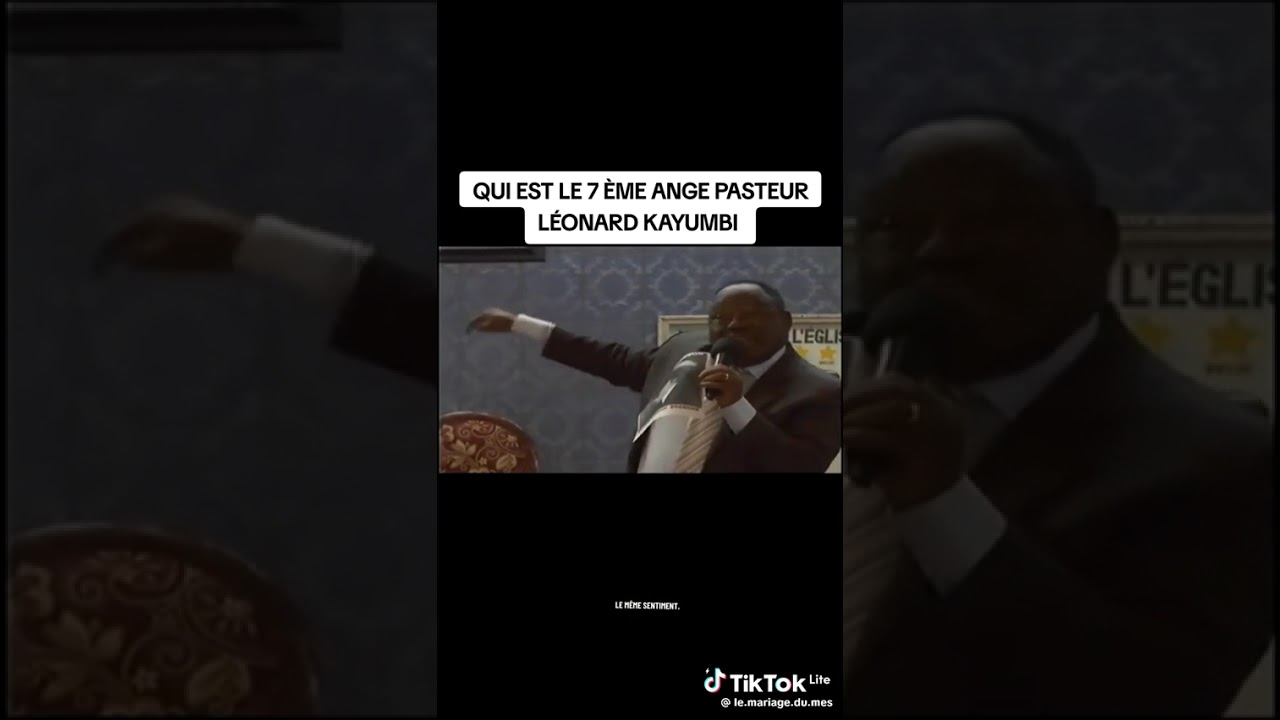 Je fais le marketing de William Branham | Past Léonard Kayumbi