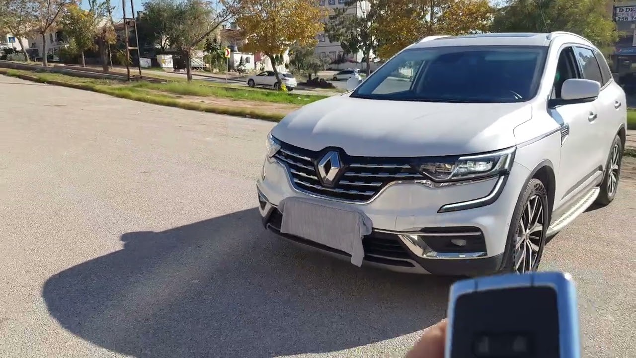 2021#RENAULT #KOLEOS #İCON #Alarm Kumanda dan dörtlü yakma #R-link Karşılama teması RENAULT SPORT