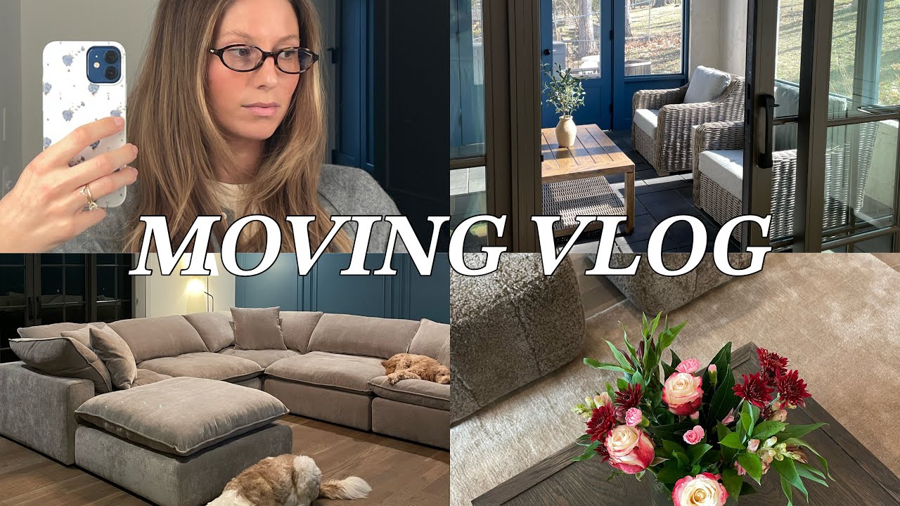 Moving Vlog: First week in the new house, So much new furniture, Getting settled in!