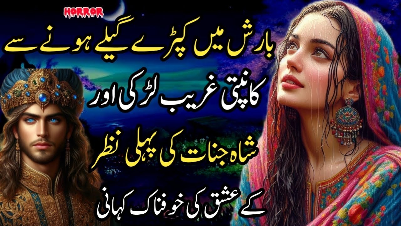 Barish Mein Kapray Geelay Honay Se Kaanpti Ghareeb Larki, Aur Shah-e-Jinnat Ki Pehli Nazar Ke Ishq 