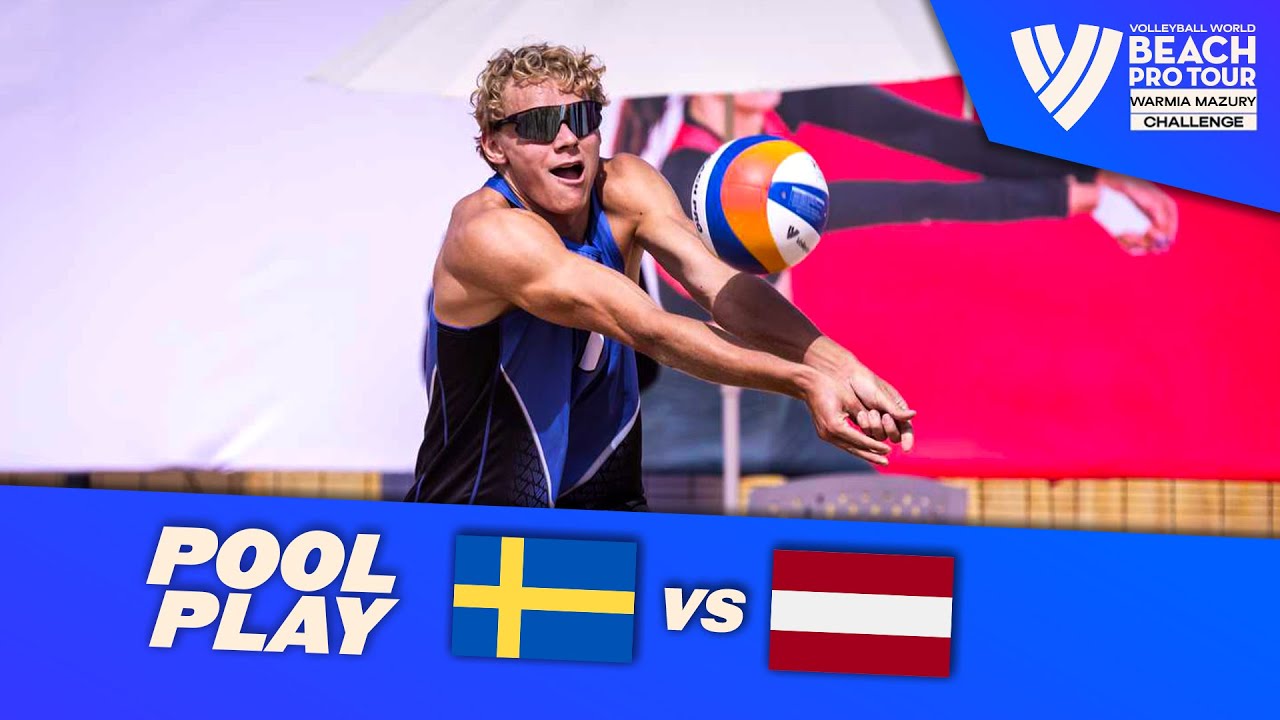 Åhman/Hellvig vs. Samoilovs/Auziņš G. - Pool Play Highlights | Warmia Mazury 2025 #BeachProTour