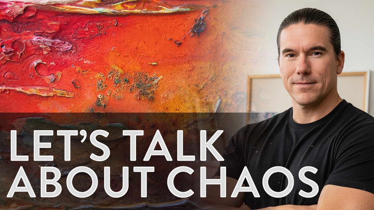 Painting Abstract Fire – 30 Minute Studio Session