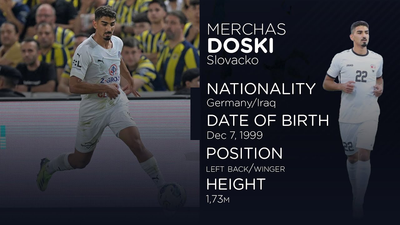 Merchas Doski ● 1.FC Slovacko ● LB/LW ● 2022/2023