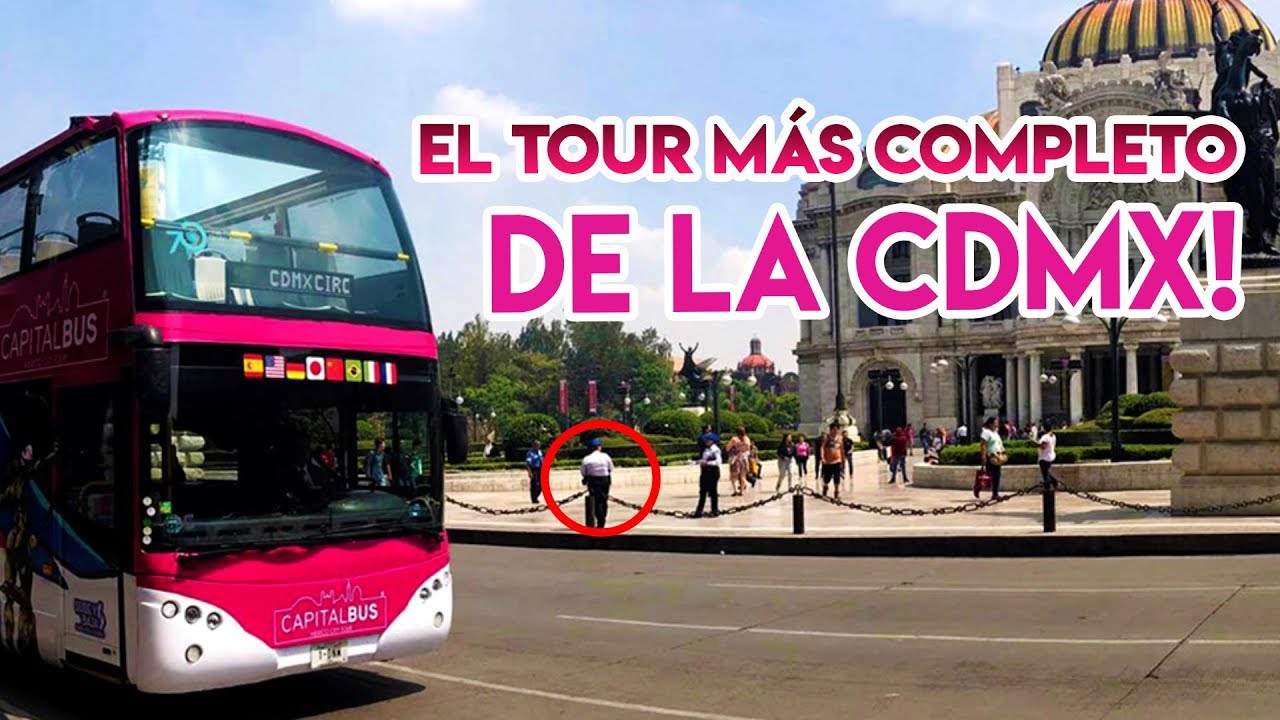 🚌 EL TOUR MÁS COMPLETO DE LA CDMX! | CAPITAL BUS 🚍 (Por menos de $9 USD)