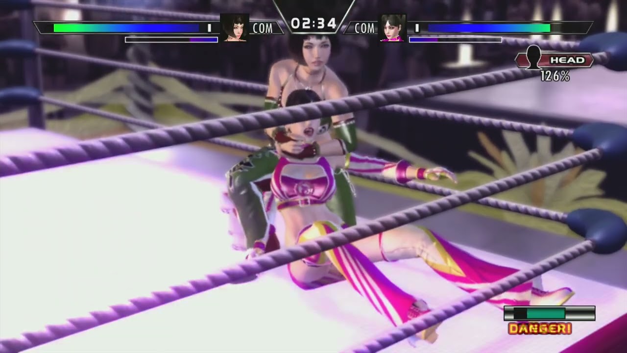 Rumble Roses XX Killa XX Cat Vs Sarah PHM Match