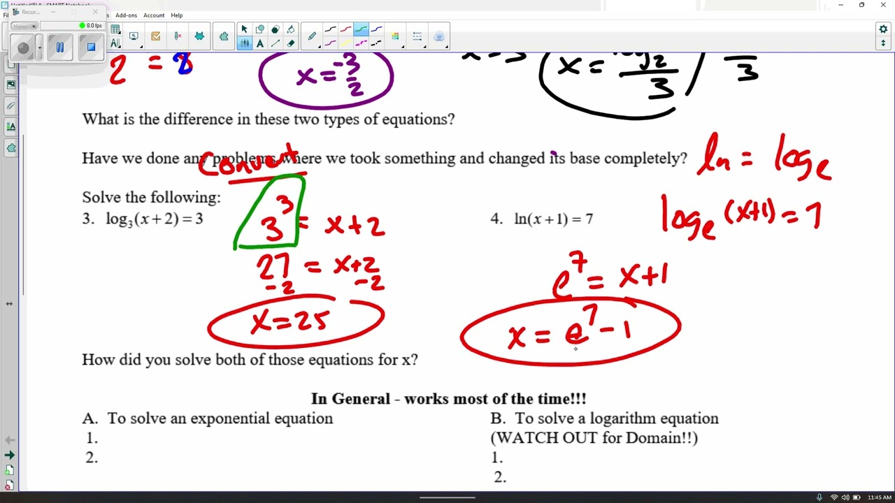 Solving logs part1