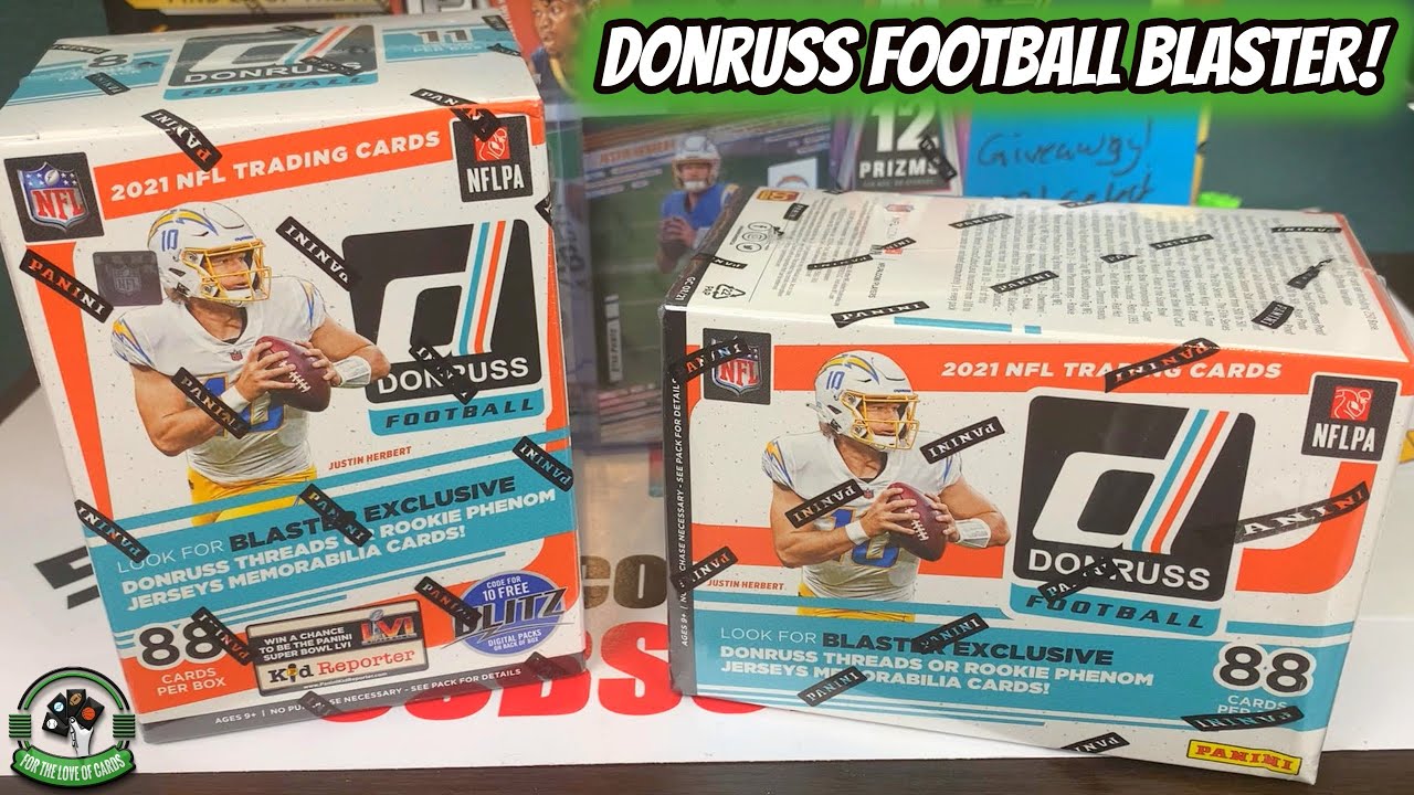 Blaster Box Worth It? 2021 Donruss Football Blaster Box | Retail Box