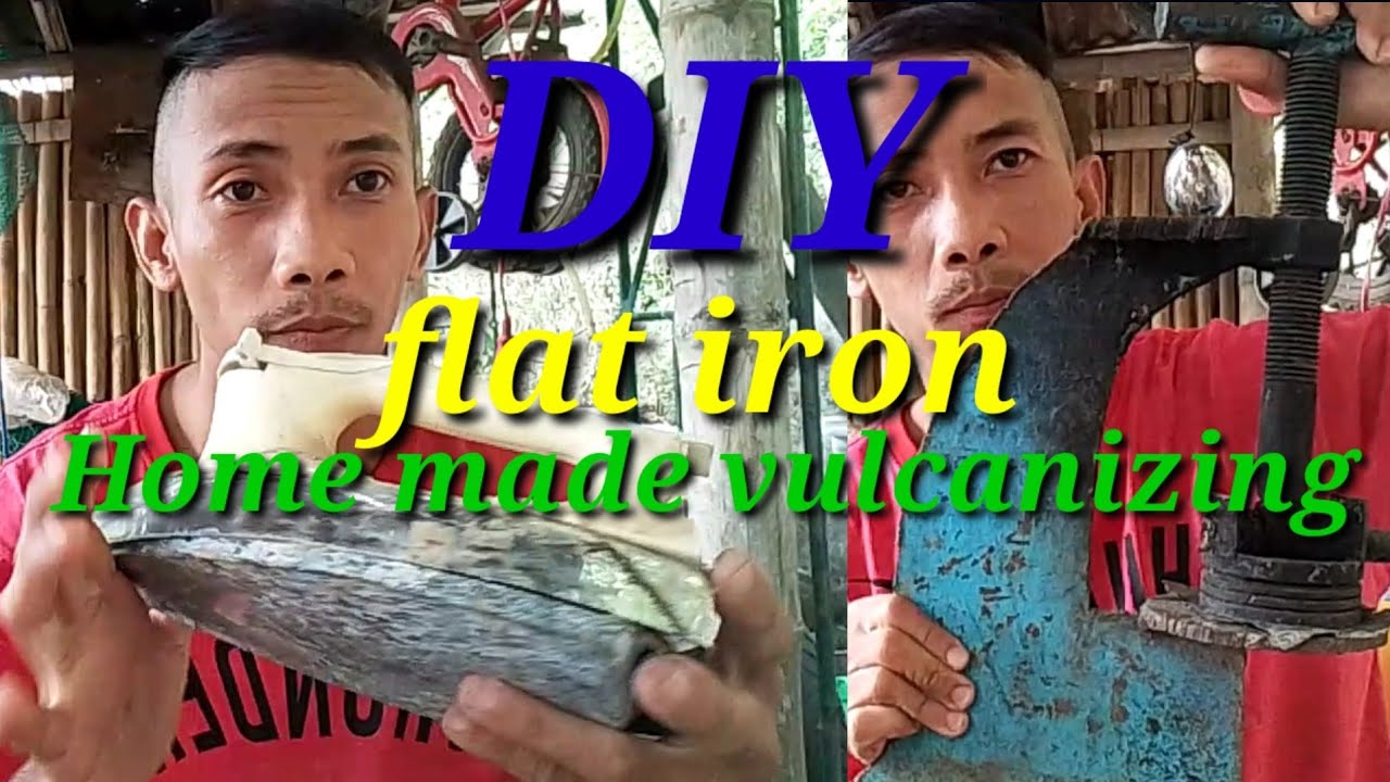 DIY,,flat iron,,convert pam vulcanizing