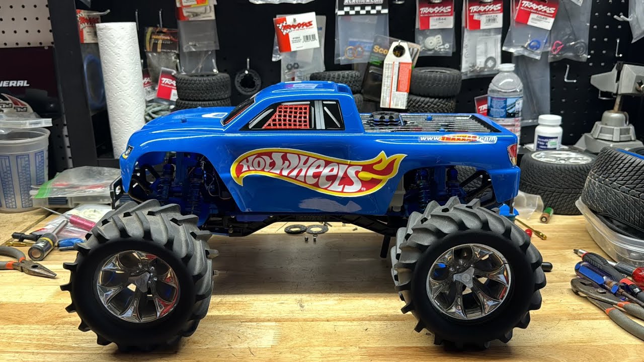 custom Traxxas nitro T-Maxx
