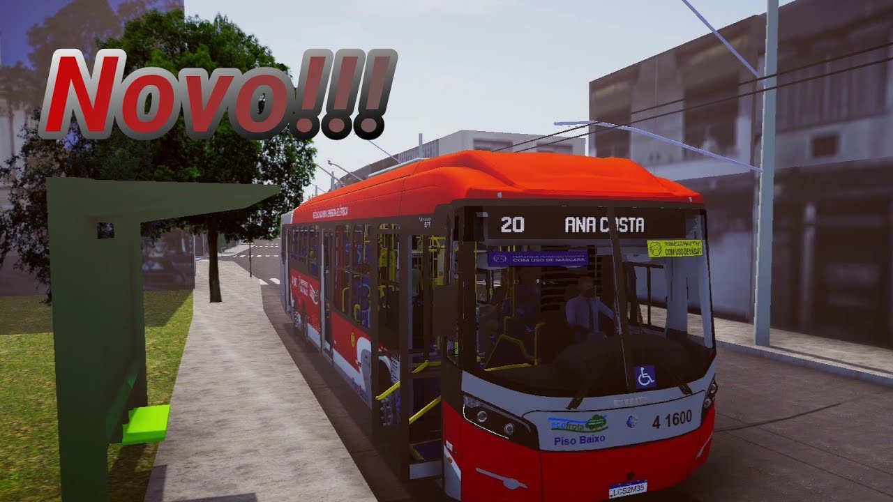 Novo Caio Millennium BRT Trólebus!!/ Proton Bus Simulato