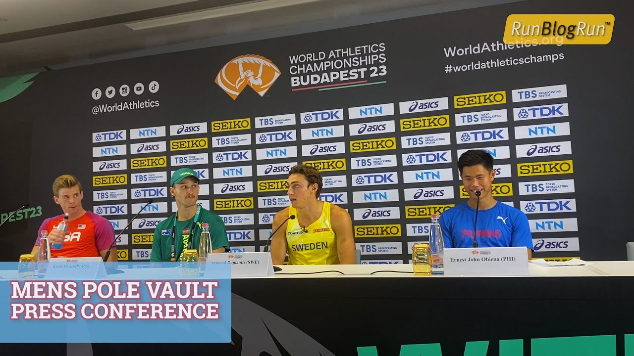 Men's Pole Vault Press Conference (Budapest23)