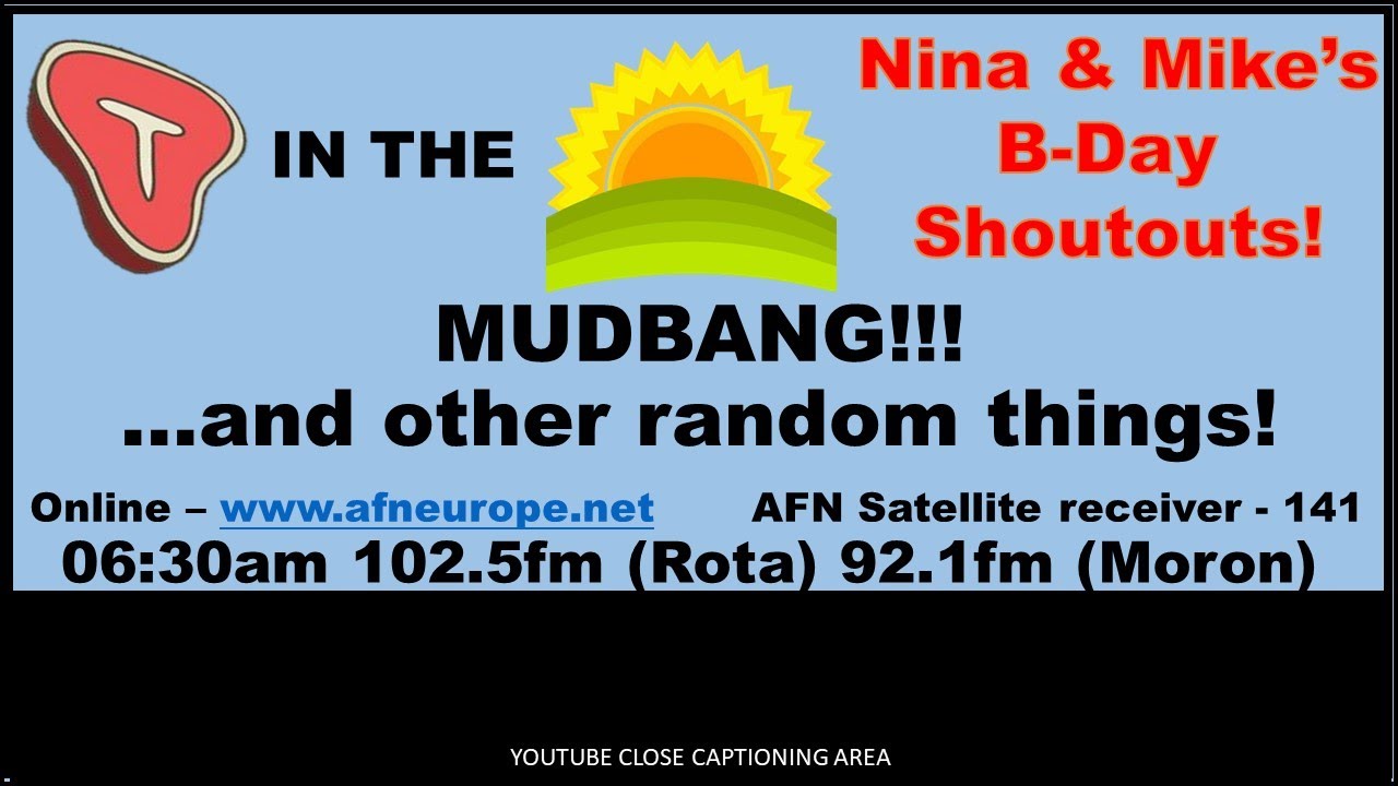 24AUG2018 T-Bone in the Morning! (Audio fix)