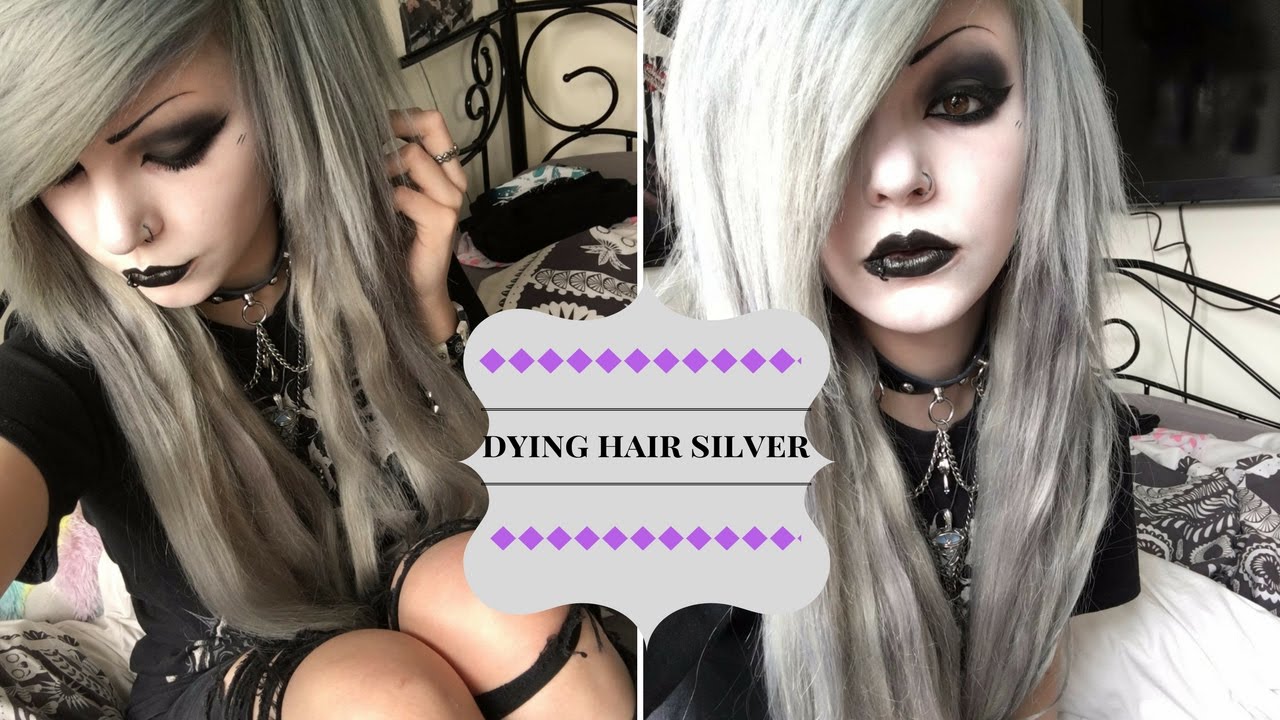 Dying My Hair Silver | Megan Mayhem
