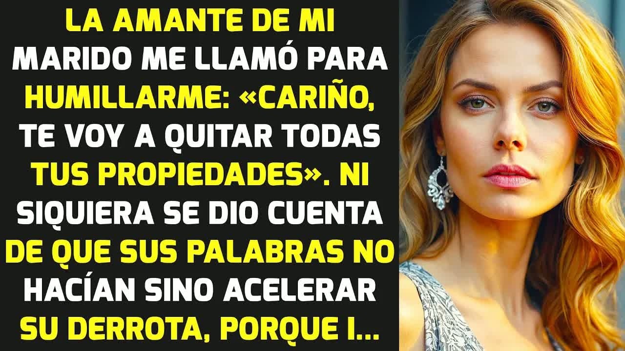 La Amante De Mi Marido Me Llamó Para Humillarme: «Me Llevaré Todas Tus Posesiones» HISTORIAS LA VIDA