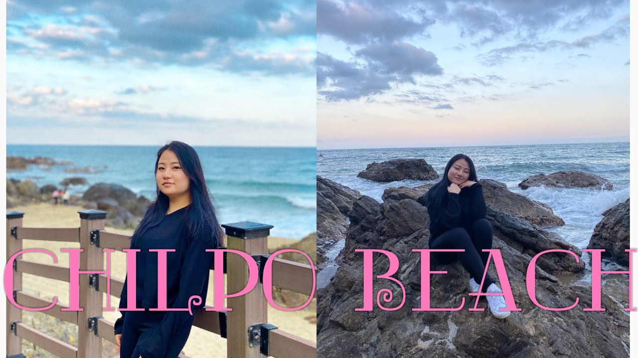 went to chilpo beach and  some sightseeing at yeongildae
