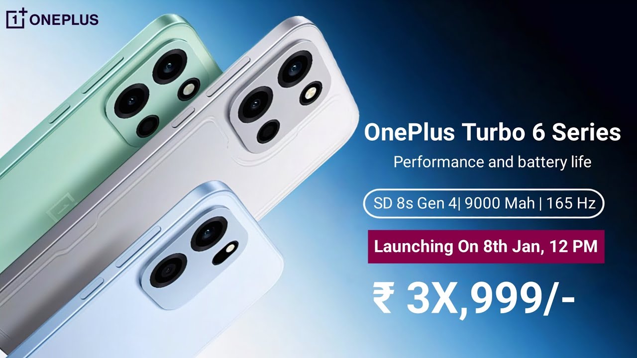 🔥OnePlus Turbo 6 Series aka Nord 6 Series Launch Date In India, Display, Battery, Camera, Processor.