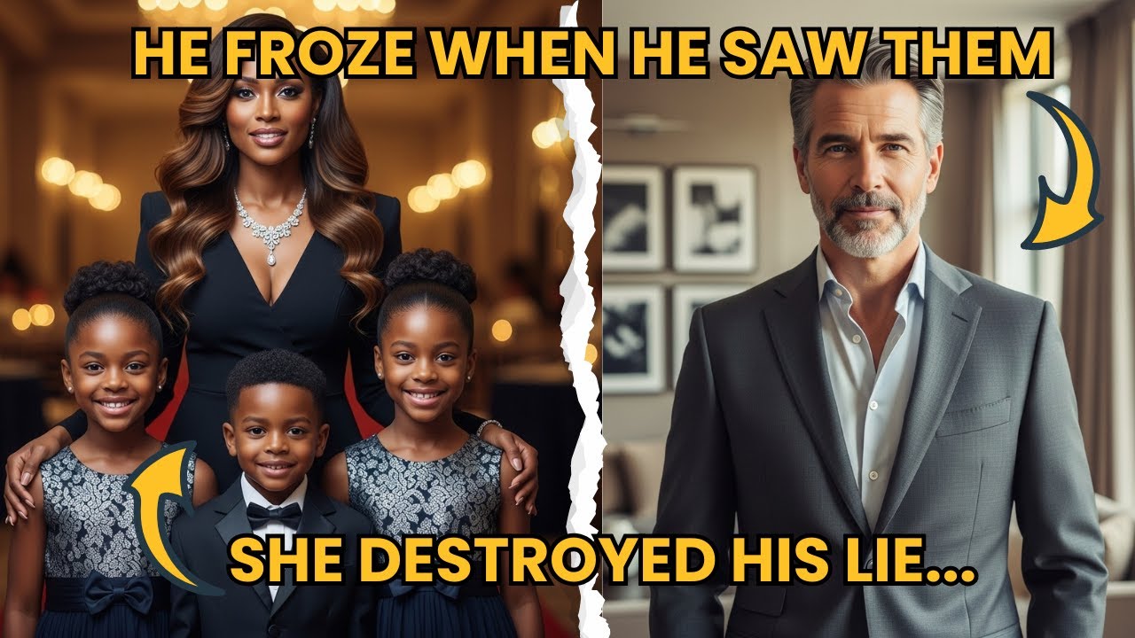 Millionaire CEO Threw Her Out Saying She’s Infertile Five Years later She Returned With Triplet and