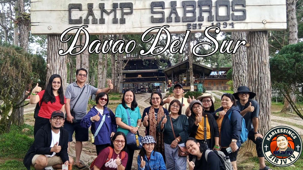 Exploring Camp Sabros, Davao del Sur| Sir JV Travels 