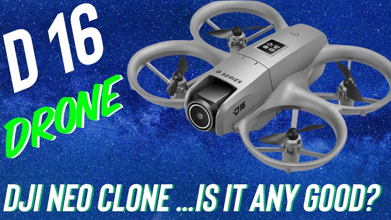 D-16 Drone that is a DJI Neo Clone. Looks just like the Neo but is it any Good? #djineo #d16drone