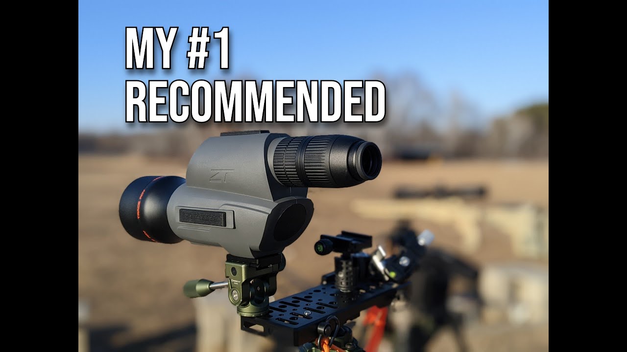 #1 Recommended Spotter With Reticle - ZeroTech Trace Advanced 20-60x80 OSR FFP