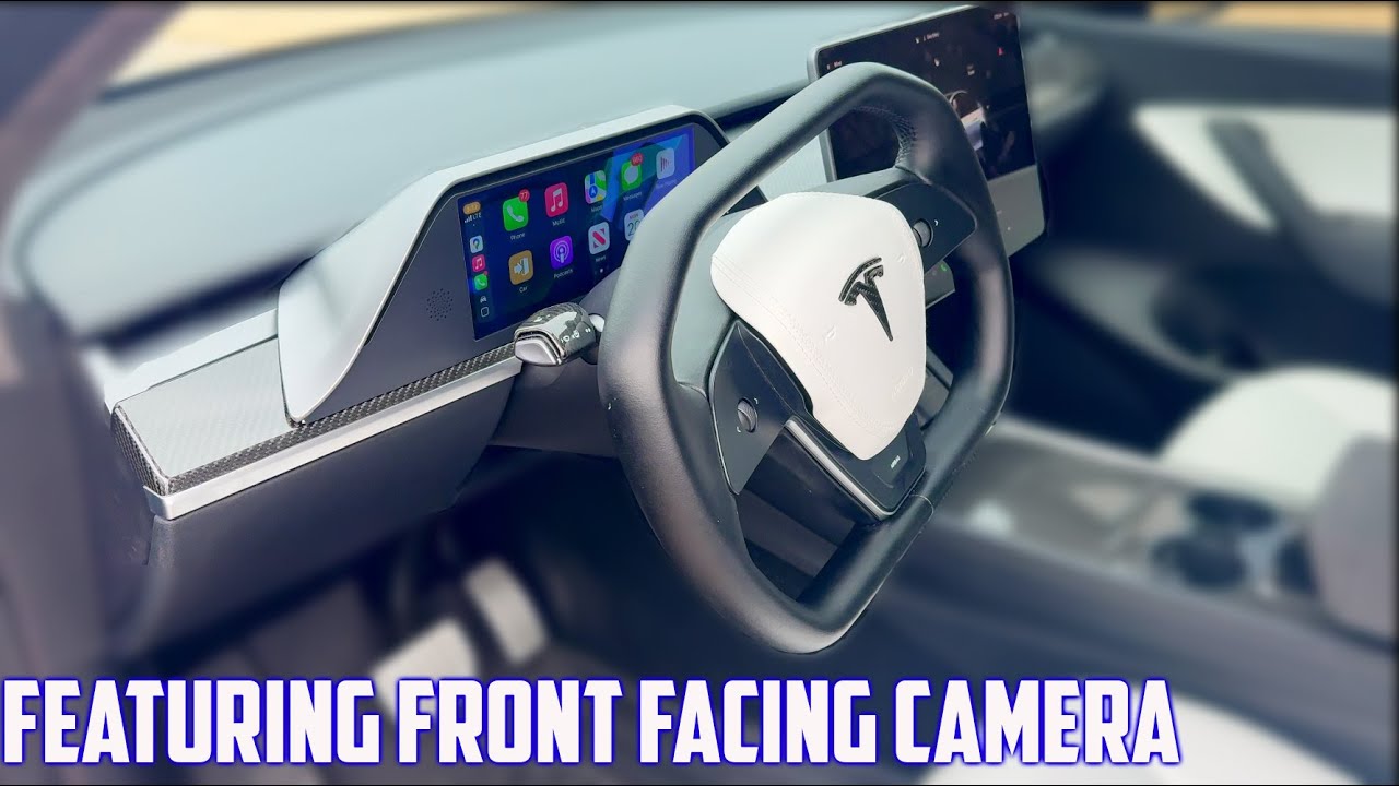 Turning The Tesla Model Y/3 into a Tesla Model X/S | New 2025 Instrument Cluster Display