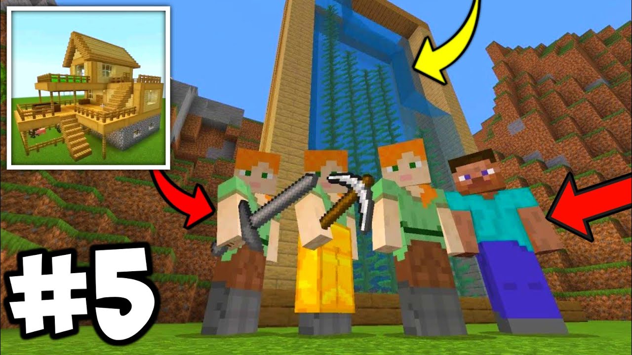 Loki Pro Multiplayer Survival Series Walkthrough Gameplay Part 5 | Craft Skyland Loki Pro