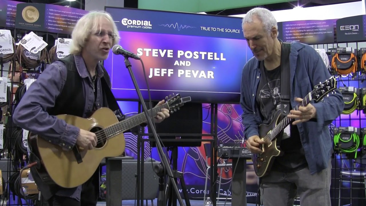 Steve Postell & Jeff Pevar @ Cordial Cables, NAMM 2019