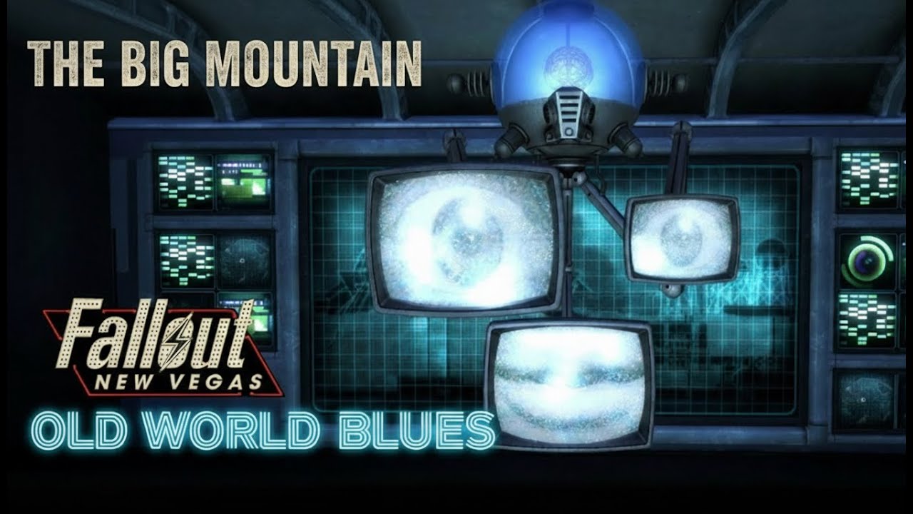FALLOUT NEW VEGAS - The Big Mountain | Exploring Everywhere