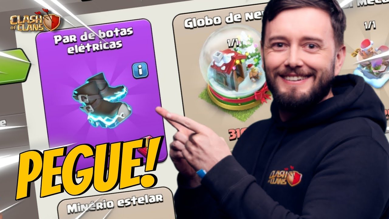 BOTA ELÉTRICA DA CAMPEÃ ESTÁ DOMINANDO TODOS OS ATAQUES DO CLASH OF CLANS !