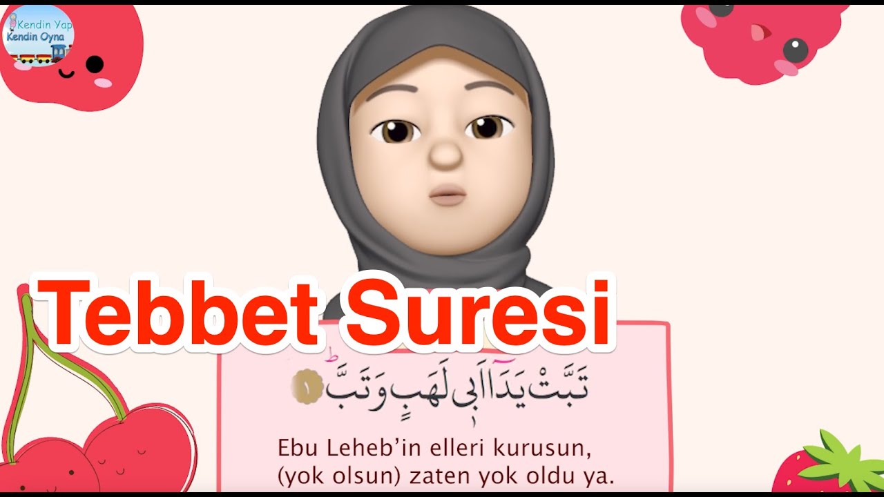 Tebbet Suresi / Talimli / Ezber