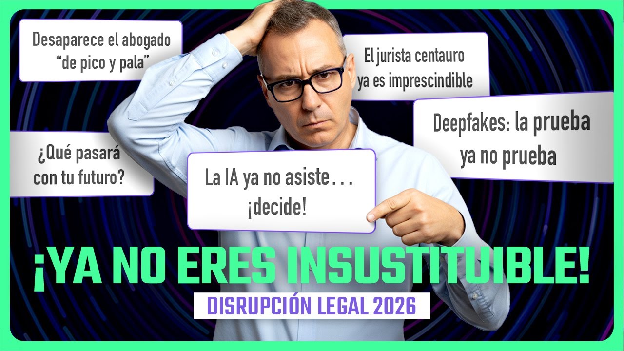 LA INTELIGENCIA ARTIFICIAL DESTRUIRÁ tu carrera de abogado (si no haces ESTO)