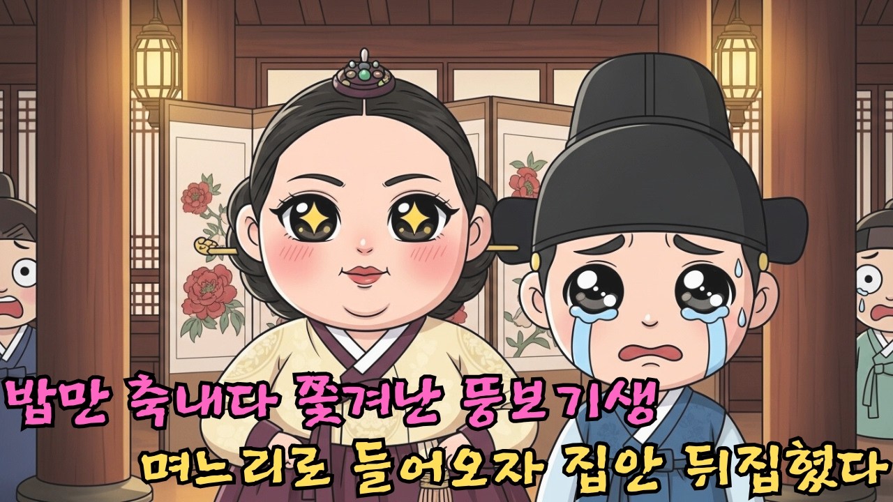 밥만 축낸다며 쫓겨난 뚱보기생, 며느리로 들어오자 집안이 뒤집혔다 | 야담·민담·전설·옛날이야기·오디오북