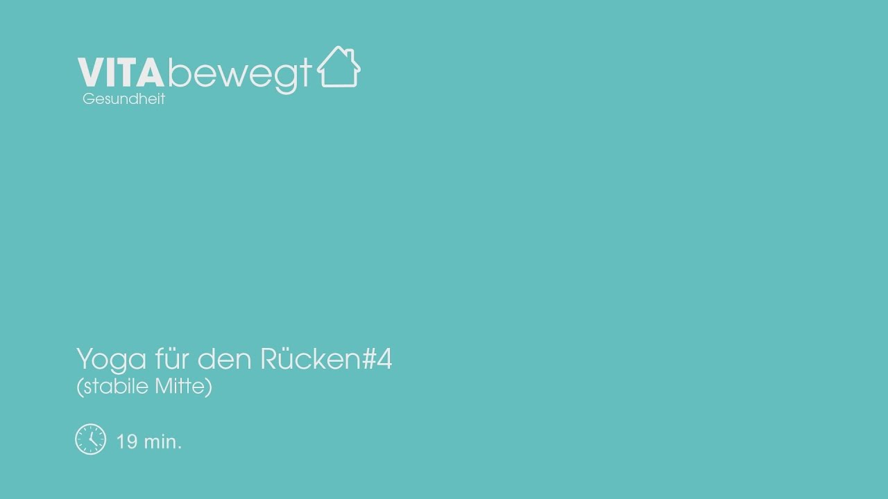 Yoga für eine stabile Mitte #3 mit Vanessa