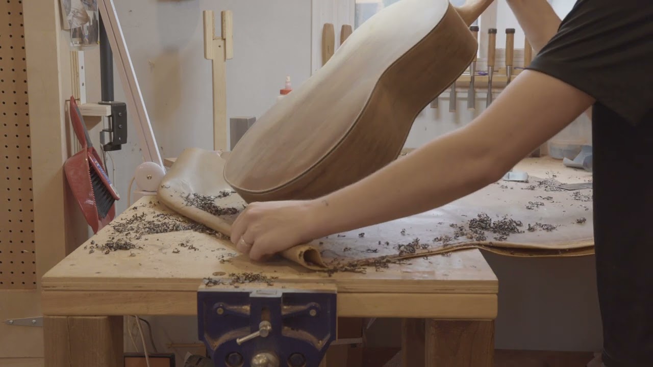 a day in the workshop - episode one || evan kingma guitars