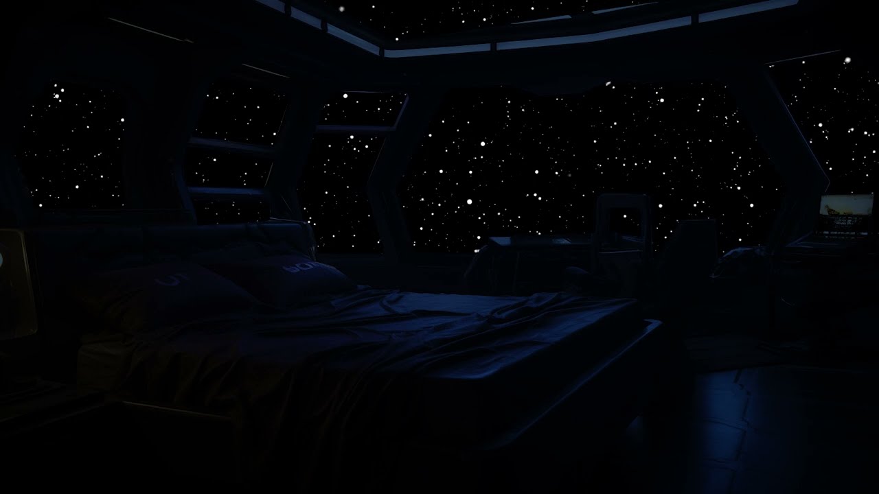 Cosmic Sounds for Deep Sleep | Dark Space to Calm Your Mind and Sleep Well