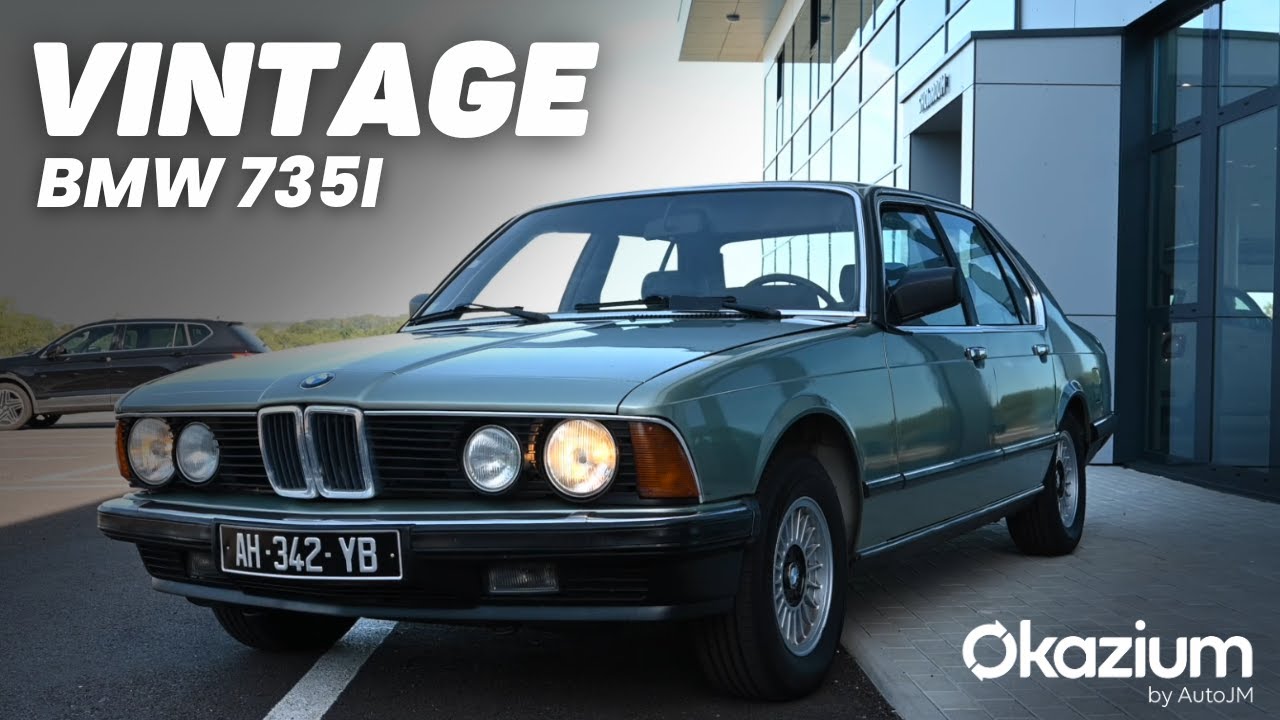 Plongez dans l'univers de la légendaire BMW 735i de 1983