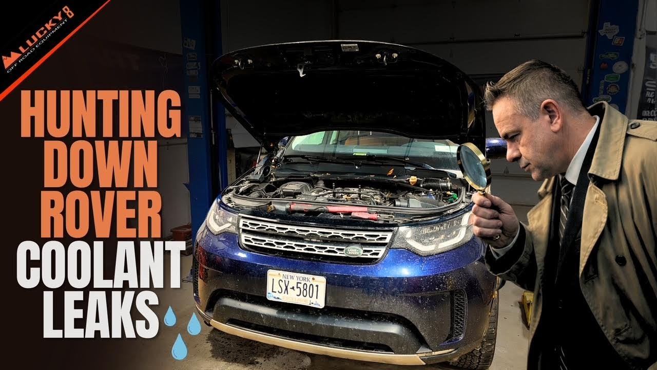 Как обнаружить утечку охлаждающей жидкости в двигателе Land Rover 3.0 с наддувом