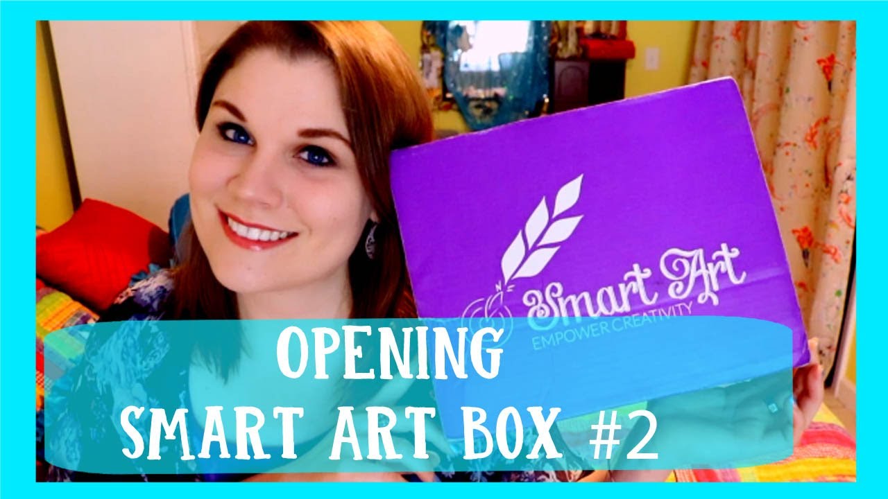OPENING my SMART ART BOX #2 - @dramaticparrot