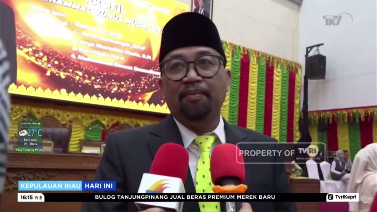 YUNUS MUDA DILANTIK SEBAGAI WAKIL KETUA III DPRD BATAM