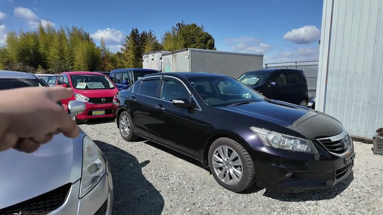 【１５年落インスパイア　買取価格：３０万円】スクラップ車も買取ります。イラン情勢、輸出向け買取価格に影響出るかも。田舎の中古車屋ピース・福島県相馬市発
