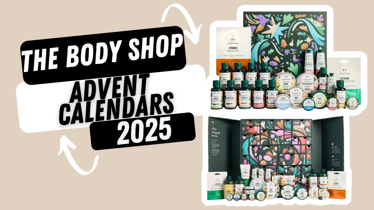 The Body Shop Advent Calendars 2025 #beautycalendars