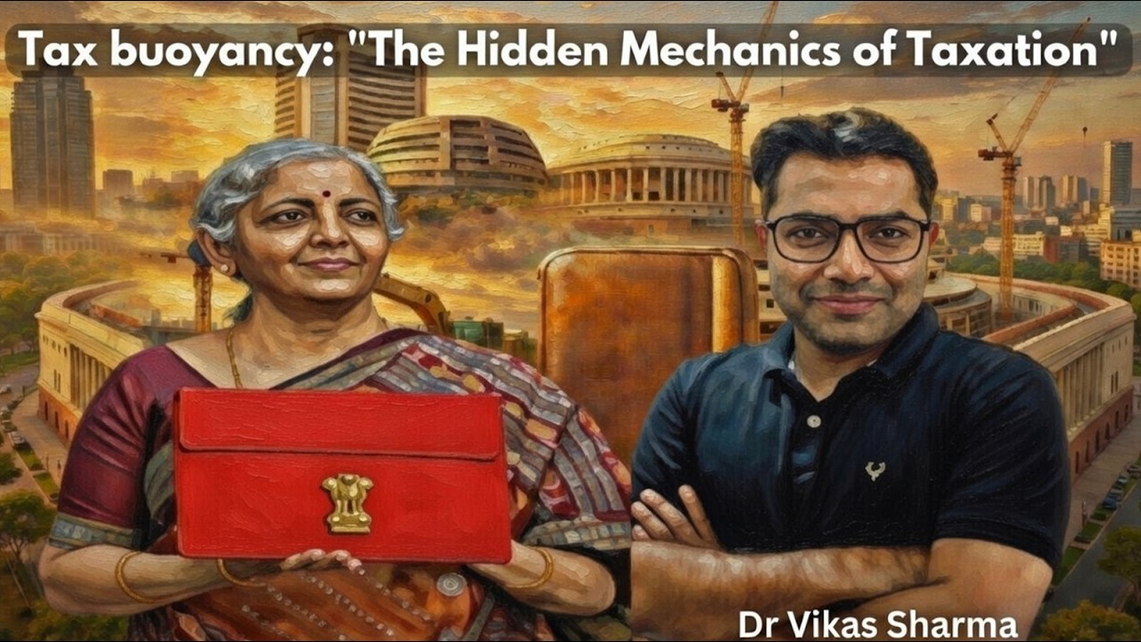 The Secret of Tax Buoyancy | How Govt Doubles Revenue Without Raising Tax Rates? UPSC Indian Economy