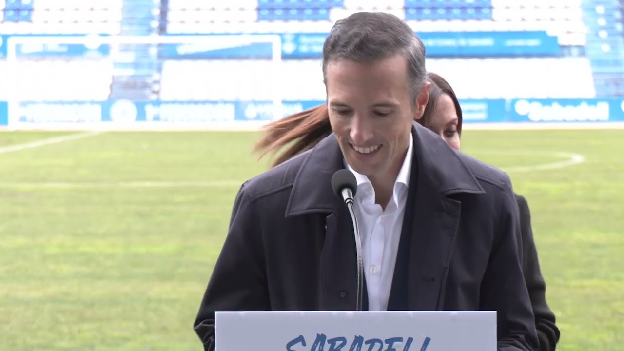 📺 Roda de premsa de l'acord amb l'Ajuntament de Sabadell