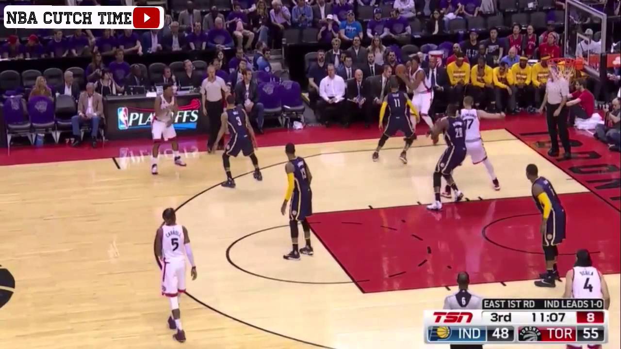 Toronto Raptors VS Indiana Pacers - Full Highlights | April 18, 2016 | Game 2 | NBA Playoffs