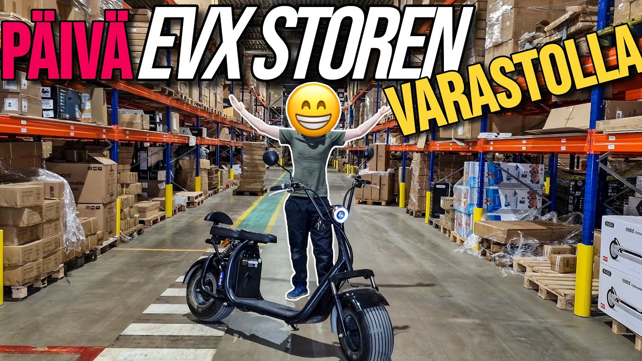Juhannusaatto varastolla! Minkälainen on työpäivä EVX Storella?