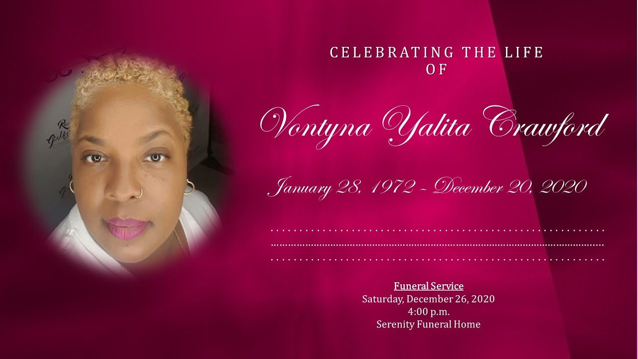 Vontyna Crawford Funeral Service