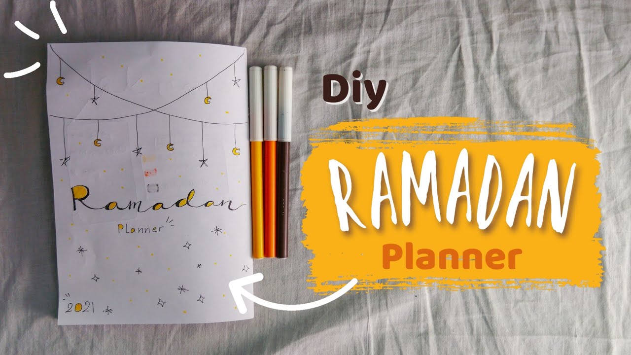 بلانر لرمضان؟! ازاي نعمل واحد + تخطيط سريع || DIY ramadan planner