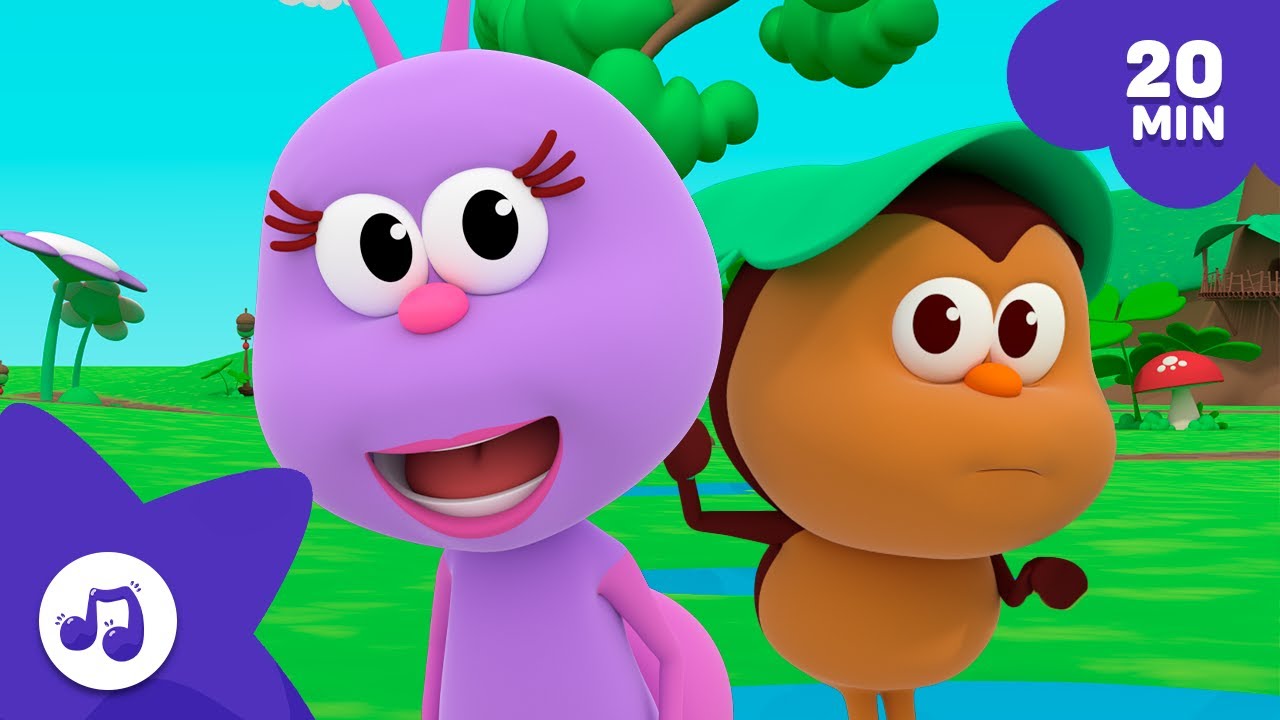 Bichikids: Explosão de Alegria! 🐞✨ Compilado de Canções Infantis (20 min) | Bichikids em Português