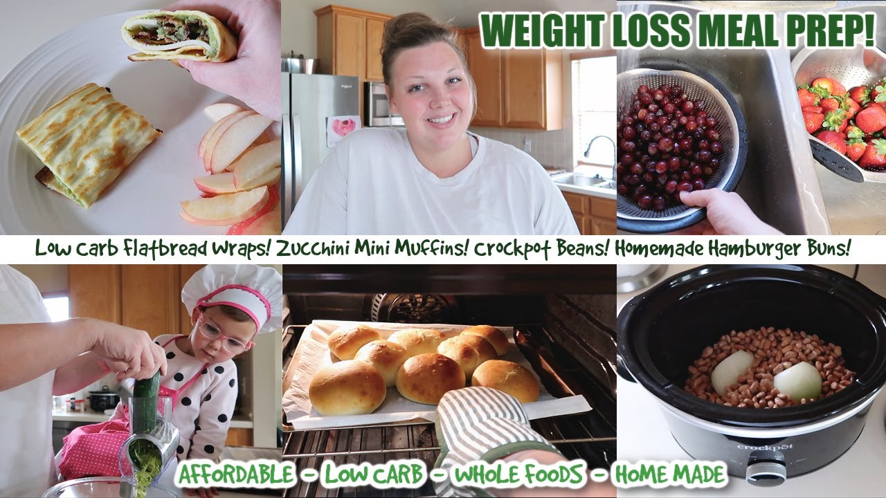 WEIGHT LOSS MEAL PREP! Affordable - LOW CARB - Whole Foods - Home Made! Weight Loss Journey 2025